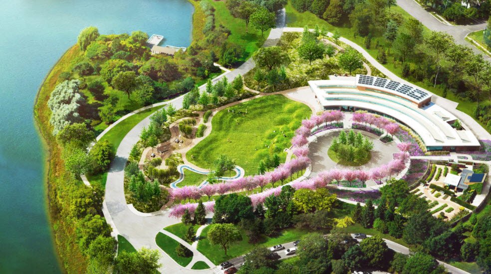 University of Chicago Botanic Garden, United States